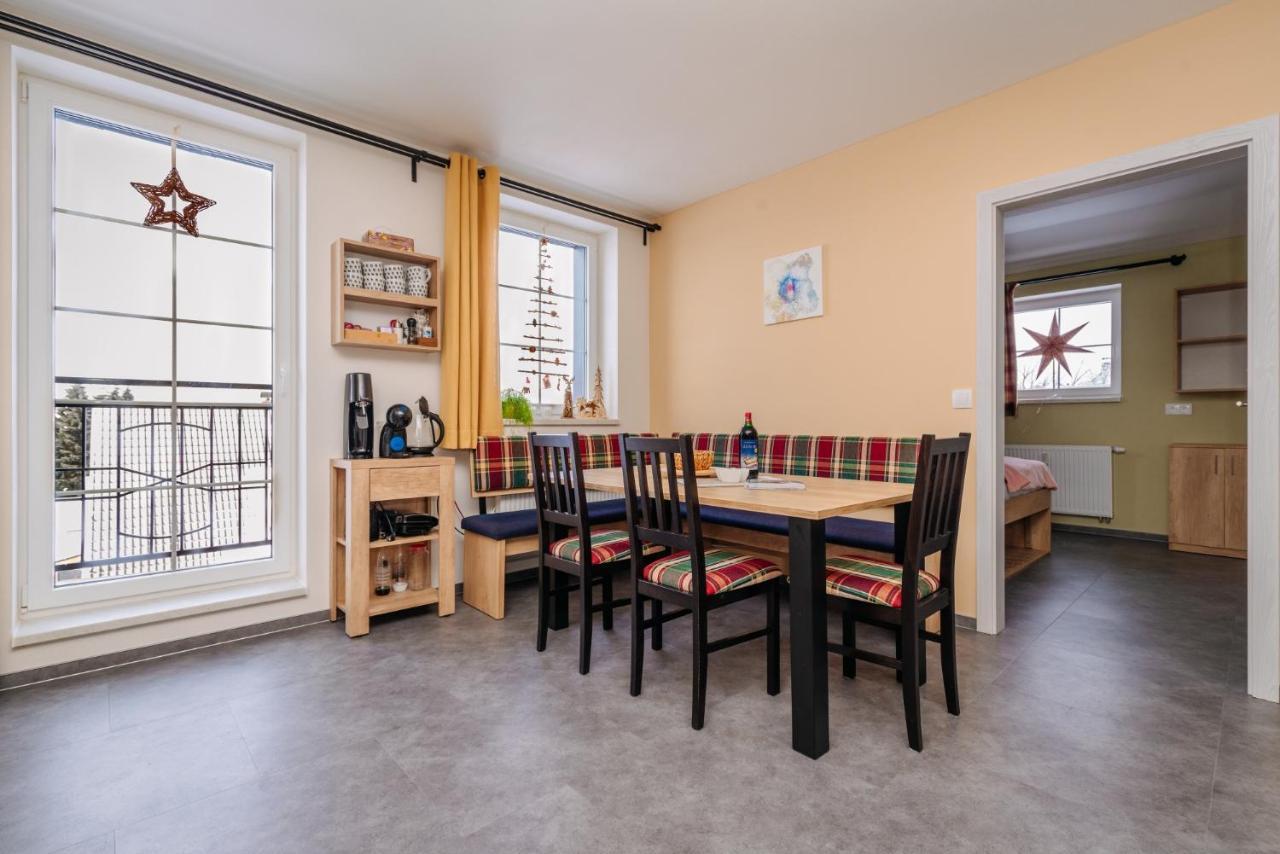 Ferienwohnung Aura V By Mountain Ways Boží Dar Exterior foto